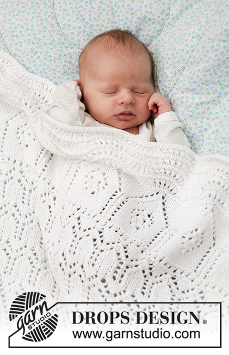 Плед спицами для новорожденных: 10 детских вязаных пледов с описанием и схемами