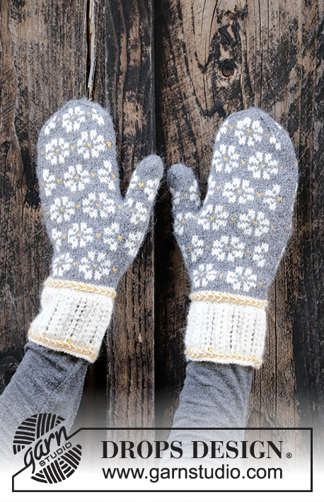 Рукавицы и носки Winter Daisies фото