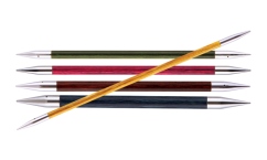 Чулочные деревянные спицы Royale Knit Pro, длина 15 см фото