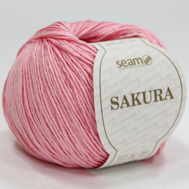 Набор для вязания кардиган Sakura (Пряжа + описание) 46 размер Silk Mohair