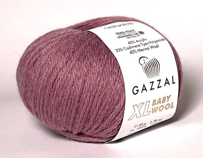 Пряжа Baby wool XL Gazzal купить в интернет-магазине в Москве недорого
