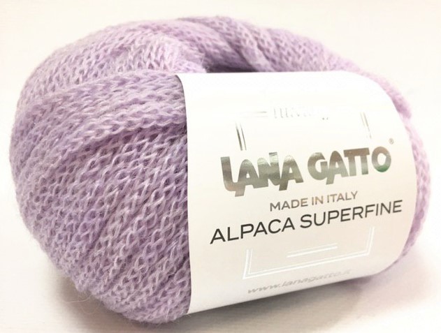 Lana Gatto Alpaca Superfine, Grey - 7612