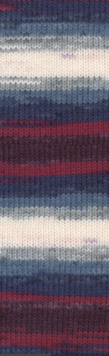 Пряжа для вязания Alize Lanagold Batik (50%шерсть, 50%акрил) 100гр/240м