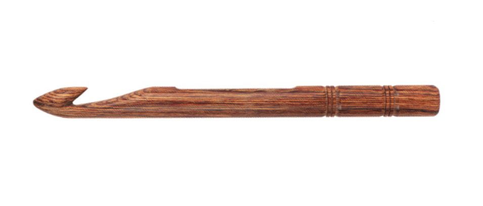Деревянный крючок KnitPro Ginger 6 мм. Арт.31247 фото