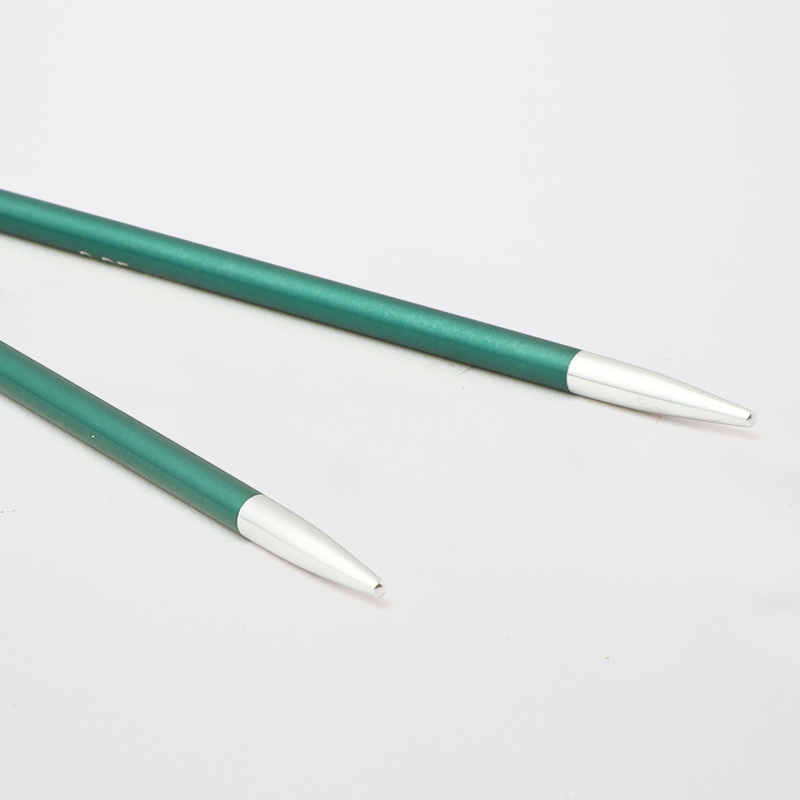Съемные металлические спицы без лески KnitPro Zing, 2 шт, стандартной длины. 3,25 мм. Арт.47512 фото