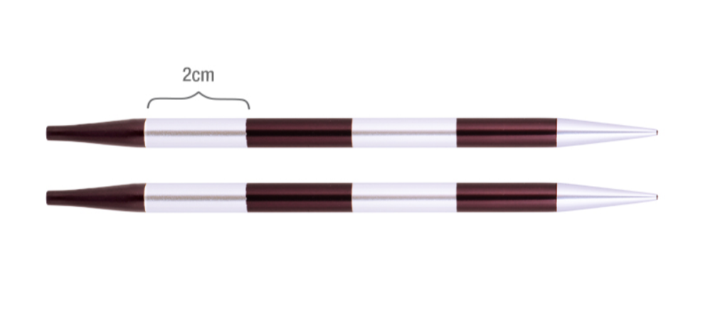 Съемные спицы без лески KnitPro SmartStix, 2 шт, стандартной длины. 6 мм. Арт.42129 фото