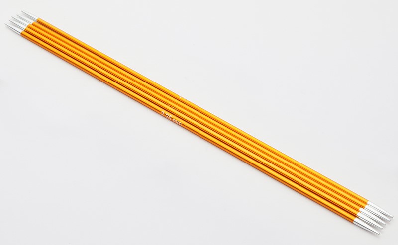Чулочные металлические спицы Knit Pro Zing, длина спицы 20 см. 2,25 мм. Арт.47032 фото