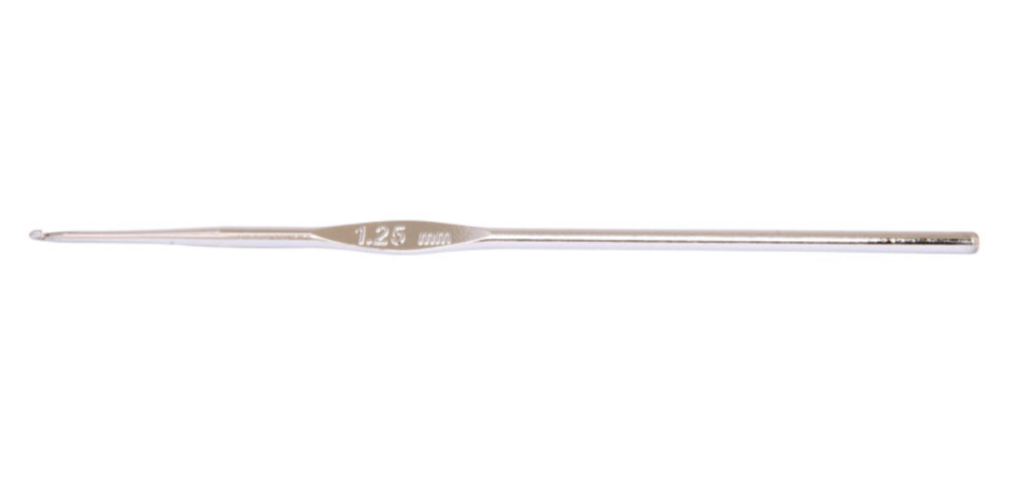 Металлический крючок KnitPro Steel. 1,25 мм. Арт.30764 фото
