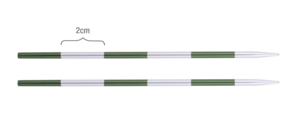 Съемные спицы без лески KnitPro SmartStix, 2 шт, стандартной длины. 3 мм. Арт.42121 фото