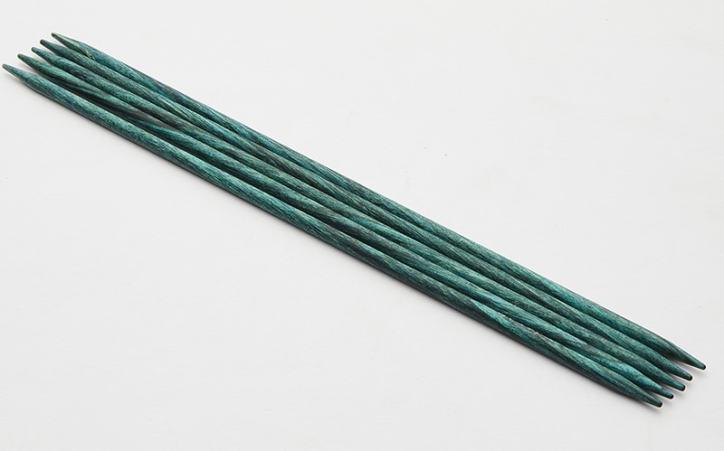 Чулочные деревянные спицы Knitter's Pride Symfonie Dreamz, длина спицы 15 см (6''), размер 3,5 мм. Арт.200126 фото