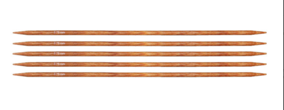 Чулочные деревянные спицы KnitPro Symfonie Dreamz, длина спицы 15 см. 3,75 мм. Арт.90028 фото