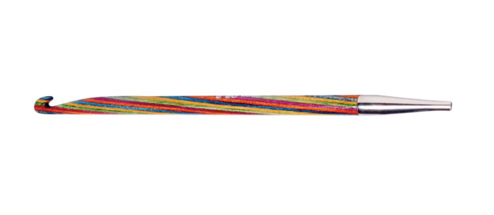 Деревянный крючок для тунисского вязания Simfonie Wood Knit Pro, без лески, 7 мм. Арт.20751 фото
