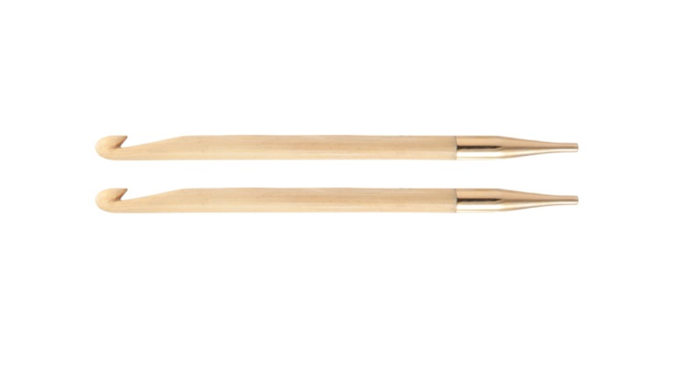 Бамбуковый тунисский крючок KnitPro Bamboo, без лески. 3,5 мм. Арт.22522 фото
