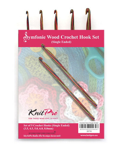 Набор деревянных крючков Symfonie Wood KnitPro, арт. 20716 фото
