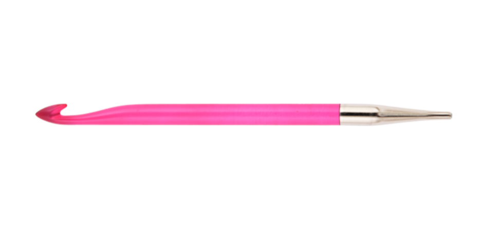 Акриловый крючок для тунисского вязания KnitPro Trendz, без лески. 5 мм. Арт.51351 фото