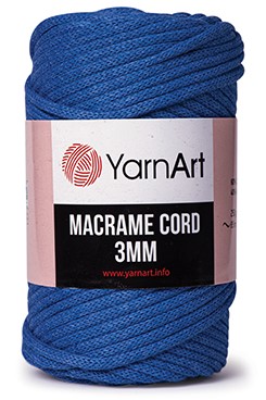 Пряжа Macrame cord 3 mm фото