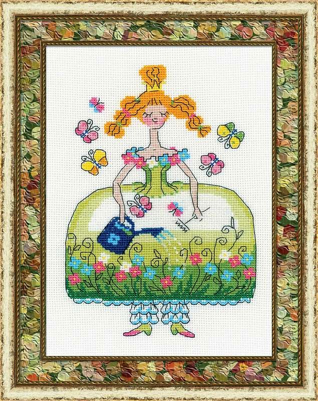Набор для вышивания крестом «Принцесса Флорина» (1146) 20х26 см фото