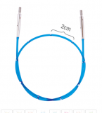 Леска KnitPro Smart Stix, голубая, 60 см. Арт. 42173 фото