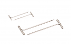 Устройство для закрепления кружева KnitPro T-Pins, набор из 50 шт. Арт.10873 фото
