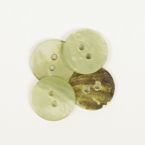 Пуговица Drops жемчуг Round (green) (15mm) #620 фото