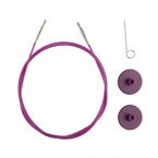 Фиолетовая леска для съемных спиц KnitPro, 40 см. Арт.10500 фото