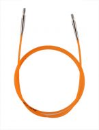 Оранжевая леска для съемных спиц KnitPro, 80 см. Арт.10634 фото