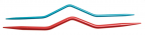 Набор вспомогательных изогнутых спиц для вязания кос KnitPro, 2 шт, 2.5 мм, 4 мм. Арт.45501 фото