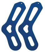 Блокаторы для вязаных носков KnitPro Aqua, 2 шт размер Small, 35-37,5. Арт.10830 фото