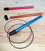 Тубы для хранения круговых спиц KnitPro Needle Protectors, набор из 3 шт. Арт.10945 фото