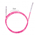 Леска KnitPro Smart Stix, розовая, 100 см. Арт. 42175 фото