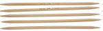 Чулочные бамбуковые спицы Clover, 5 шт, 20 см, 3,5 мм фото