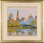 Набор для вышивания крестом «Москва. Новодевичий монастырь» (1430) фото