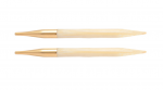 Съемные бамбуковые спицы без лески KnitPro Bamboo, 2 шт, стандартной длины. 10 мм. Арт.22412 фото