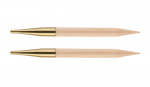 Съемные деревянные спицы без лески KnitPro Basix Birch, 2 шт, стандартной длины. 3,5 мм. Арт.35633 фото