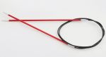 Круговые металлические спицы KnitPro Zing, 120 см. 2,5 мм. Арт.47183 фото