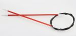 Круговые металлические спицы KnitPro Zing, 80 см. 2,75 мм. Арт.47124 фото