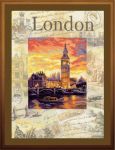 Набор для вышивания крестом «Города мира. Лондон» (РТ-0019) 30х40см фото