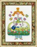 Набор для вышивания крестом «Принцесса Флорина» (1146) 20х26 см фото