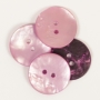 Пуговица Drops жемчуг Round (pink) (20mm) #608 фото