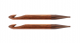 Деревянный крючок для тунисского вязания KnitPro Ginger, без лески. 12 мм. Арт.31273 фото