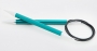 Круговые металлические спицы KnitPro Zing, 120 см. 8 мм. Арт.47196 фото