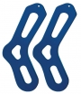 Блокаторы для вязаных носков KnitPro Aqua, 2 шт размер Medium, 38-40. Арт.10829 фото
