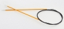 Круговые металлические спицы KnitPro Zing, 40 см, 2,25 мм. Арт.47062 фото