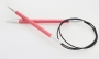 Круговые металлические спицы KnitPro Zing, 40 см. 6,5 мм. Арт.47074 фото