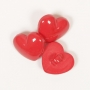 Пуговица Drops пластик Heart (15мм) #553 фото