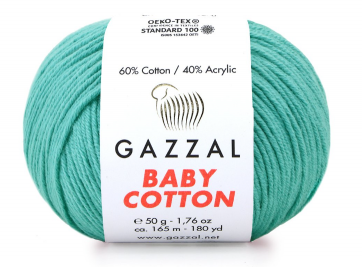 Пряжа Baby cotton Gazzal фото