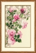 Набор для вышивания крестом «Розовые розы» (898) фото