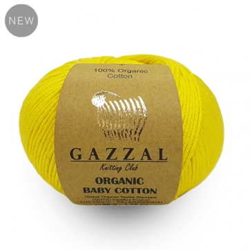 Пряжа Organic baby cotton Gazzal фото