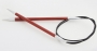 Круговые металлические спицы KnitPro Zing, 120 см. 5,5 мм. Арт.47192 фото