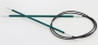 Круговые металлические спицы KnitPro Zing, 40 см. 3 мм. Арт.47065 фото